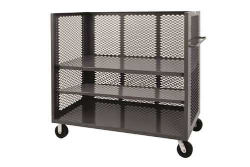 Enclosed-Shelf Stock Trucks and Carts