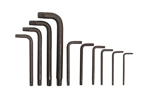 Hex and Torx Keys