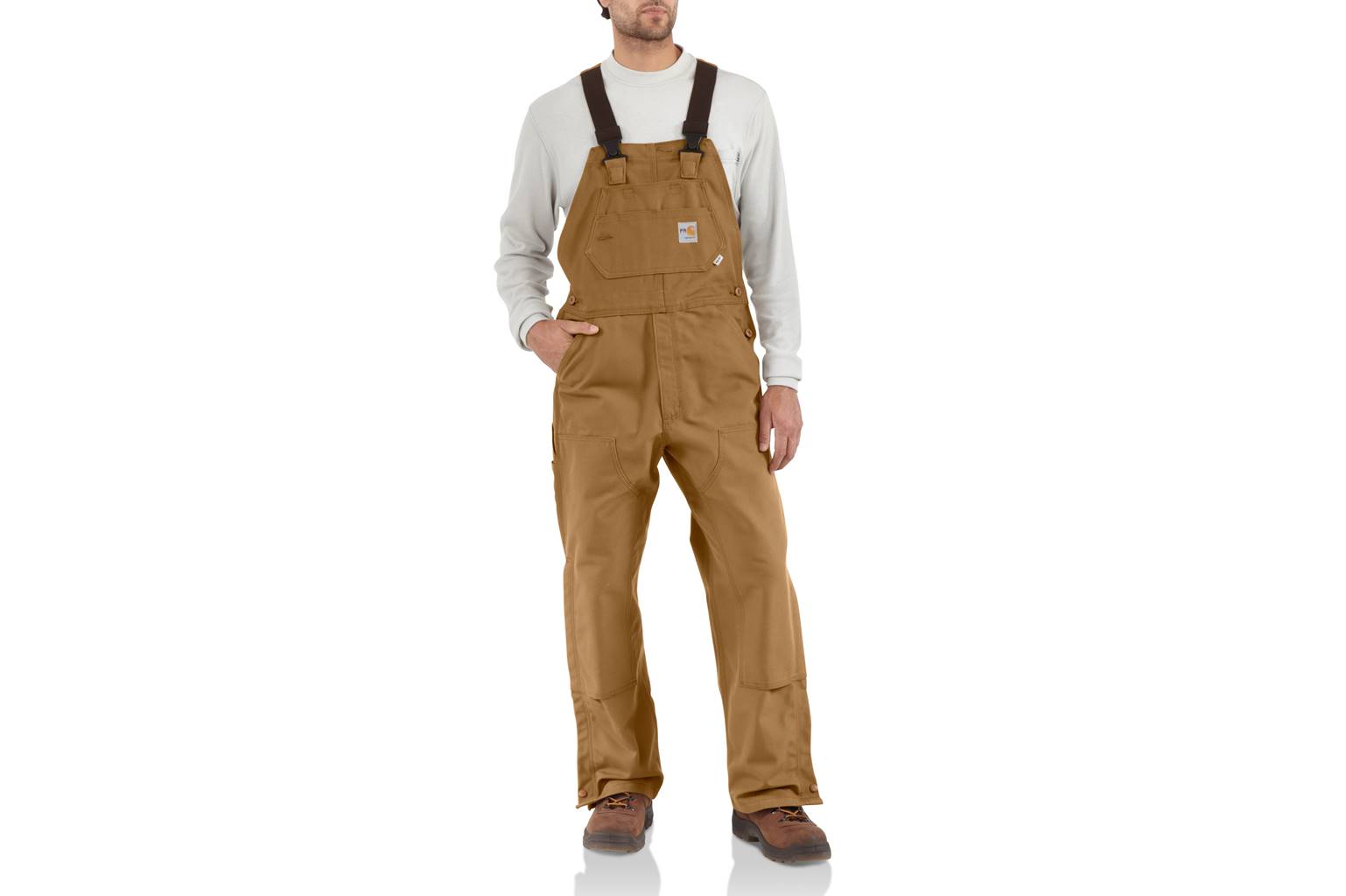 Carhartt Flame Resistant Duck Bib Overall Unlined, 30