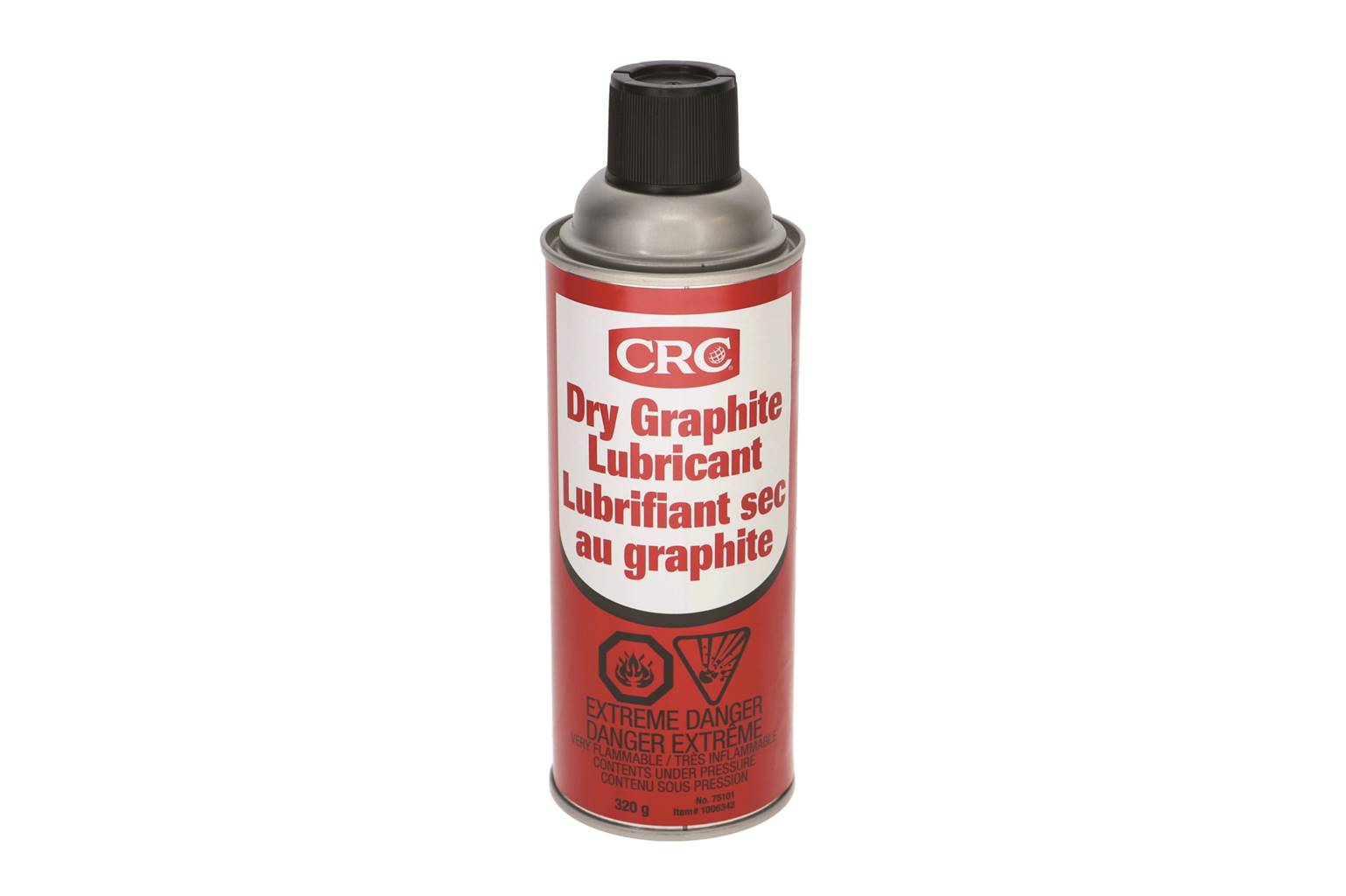 CRDB原液1g CRC Dry Graphite Lubricant, 320 G, Aerosol | crc75101
