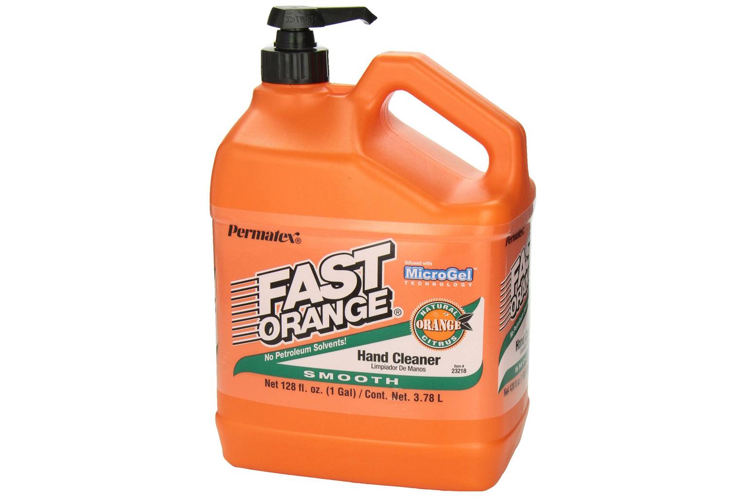 Permatex Fast Orange® Smooth Lotion Hand Cleaner, 3.78 L