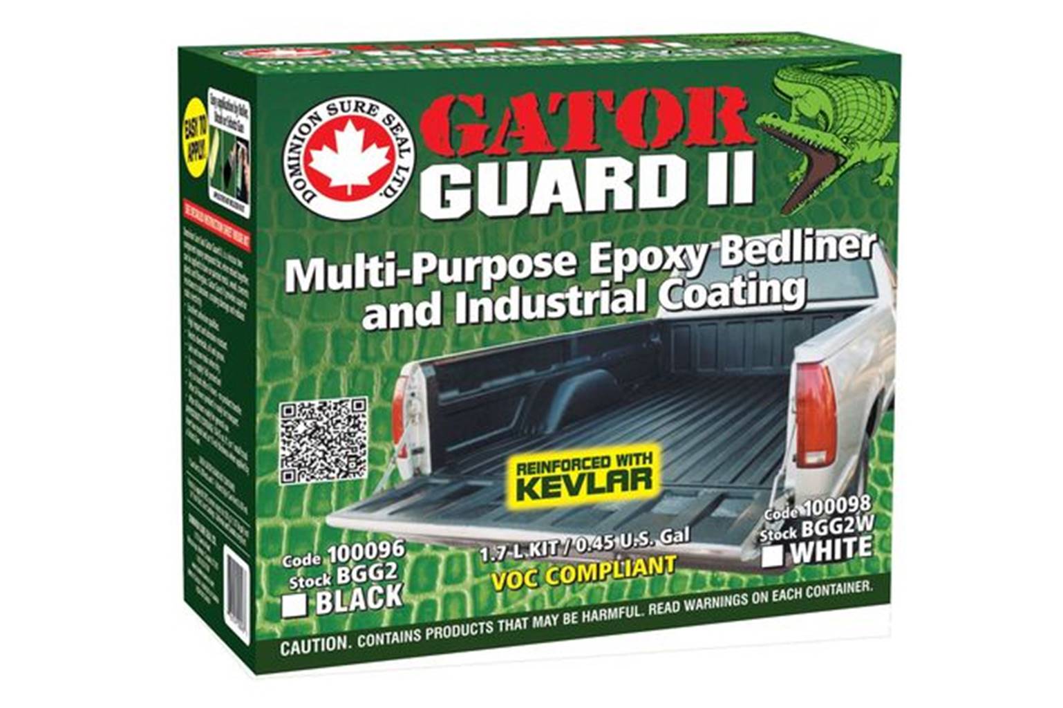 Dominion Sure Seal Gator Guard II Bedliner Kit, 1.70 L,