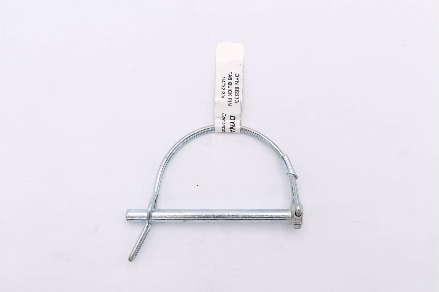 Dynaline Quick Release Pin, 3-1/8 In L, 1/4 In Diameter |