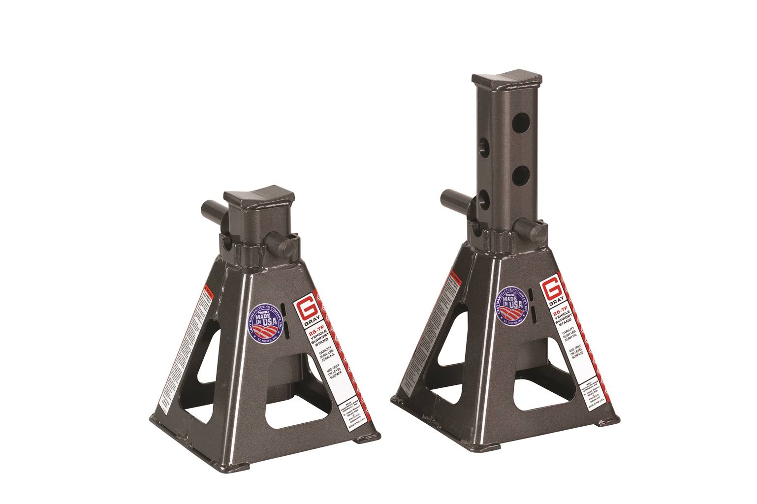Gray Manufacturing 1PR 25 TON SUPPORT STANDS | gry25tf