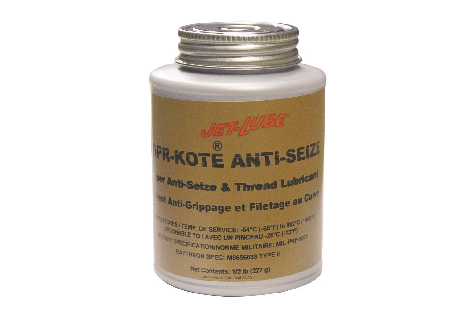 Jet-Lube Kopr-Kote® Copper Anti-Seize, 225 Ml|7.60 Oz ,