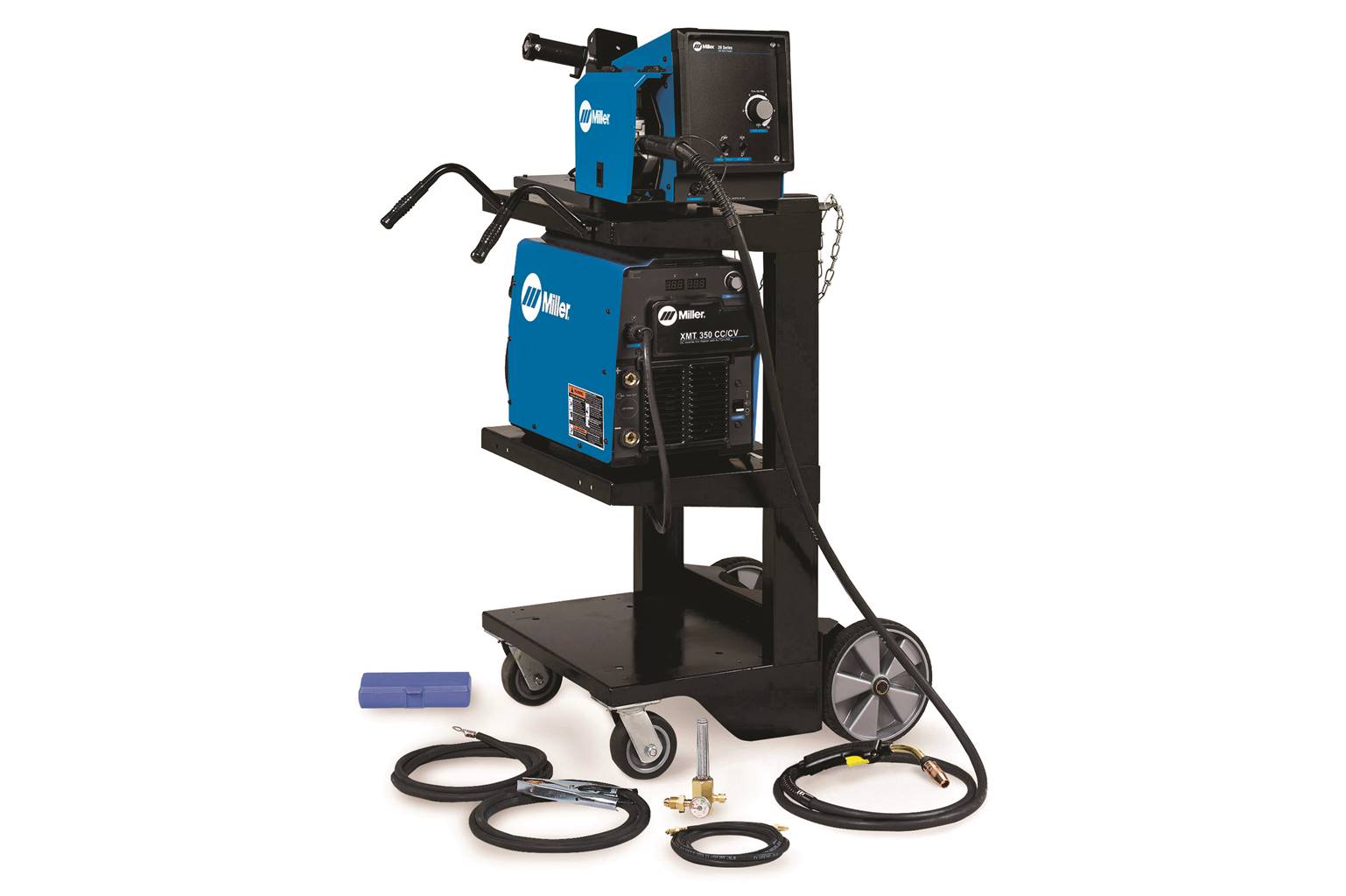 Miller Xmt® 350 CC/CV Multiprocess Welder (Dinse) With 20
