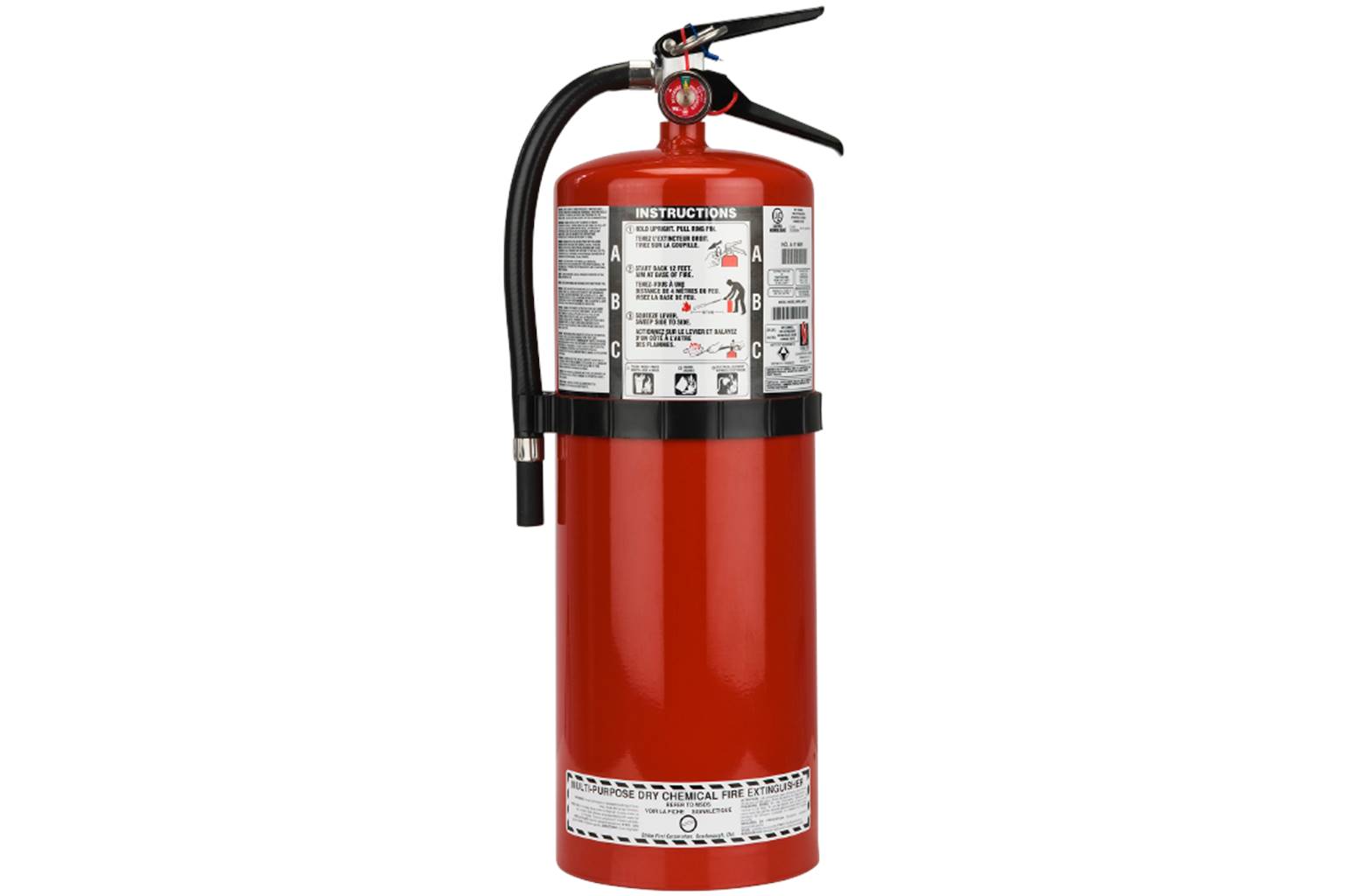 Strike First Pre-Inspected ABC Dry Chemical Fire