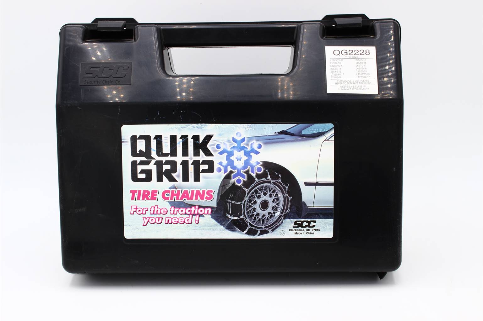Security Chain Co. Quick Grip Lt Chains | secqg2228