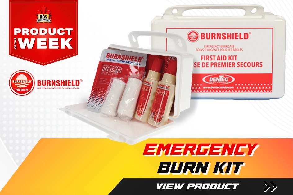 Product of the Week: Burnshield Emergency Kit | OCS Academy Blog ...