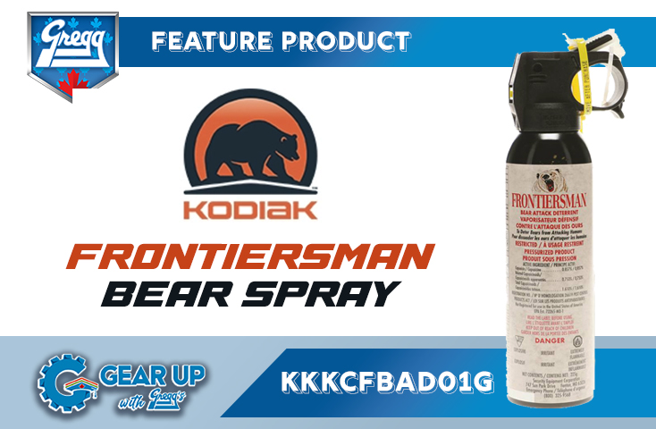Feature Product – Kodiak Frontiersman Bear Spray