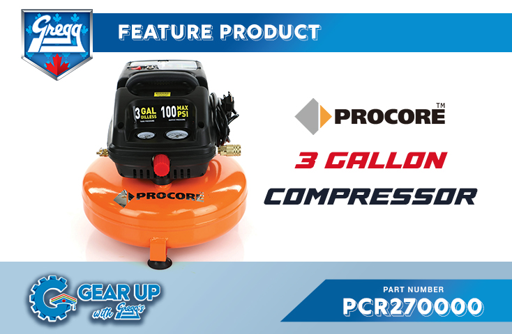 Feature Product – Procore Air Compressor