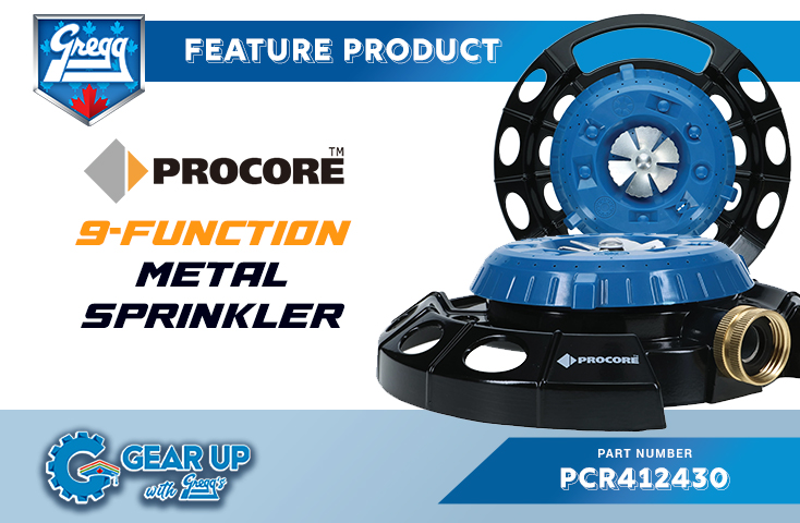 Feature Product – Procore 9-Function Metal Sprinkler