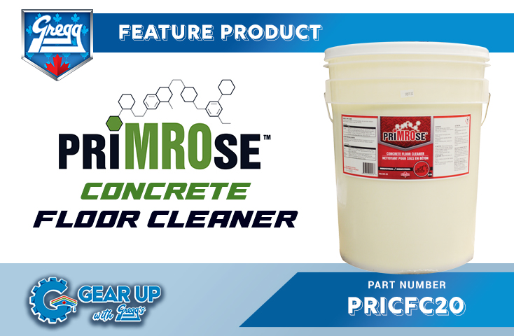 Feature Product – Primrose Concrete Floor Cleaner