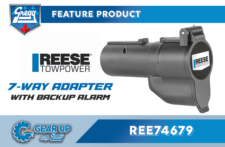 Feature Product – Reese Towpower 7-Way Adapter with Back-up Alarm