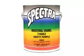 Spectra Industrial Enamel Paint, Safety Purple, 3.78 L, Can, Gloss ...